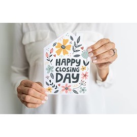 Set of "Happy Closing Day" Real Estate Agent Greeting Cards | Envelopes Included | 37-GC002