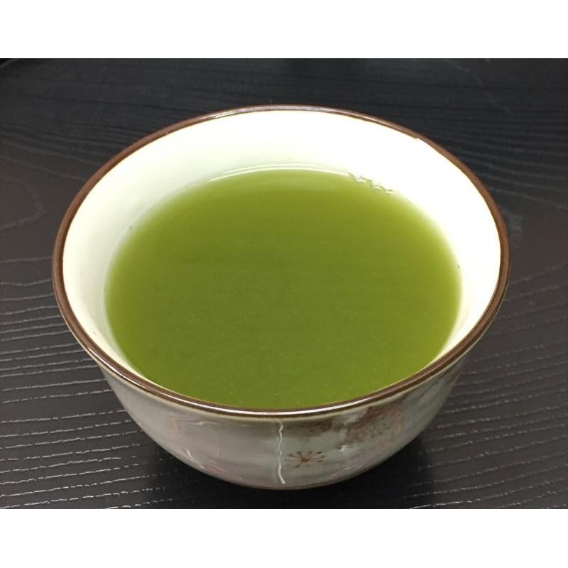 Shizuoka Makinohara Deep Mushi Tea Empty Flat Bag, 3.5 oz