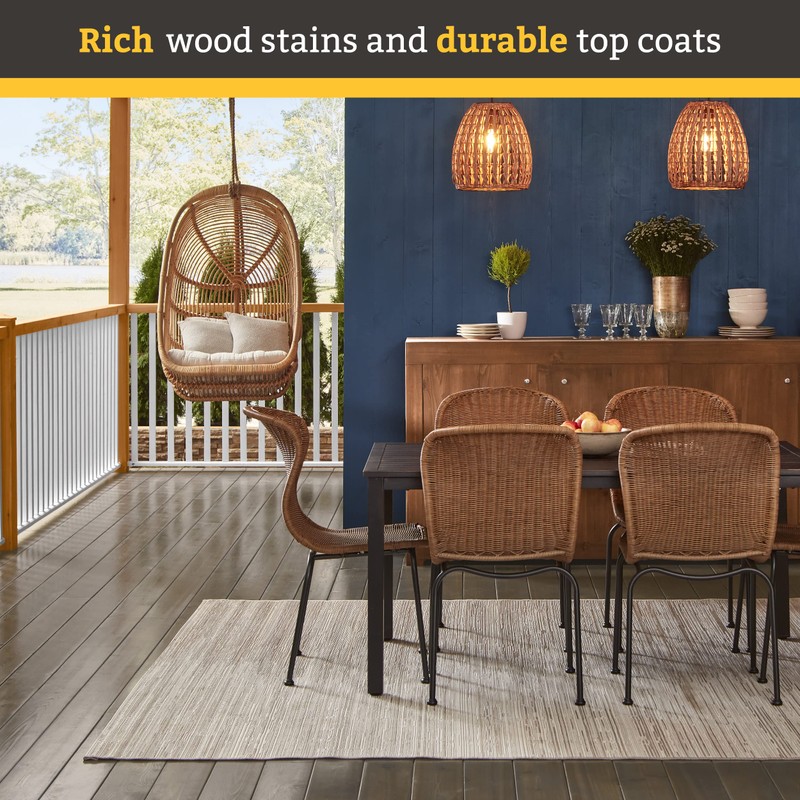 Cabot Australian Timber Oil Wood Stain and Protector, Honey Teak,