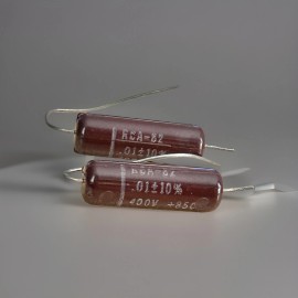 RCA  945328-4  Axial Capacitor 400V +85°C Vintage Valve Part Tube Amp  2 Pcs