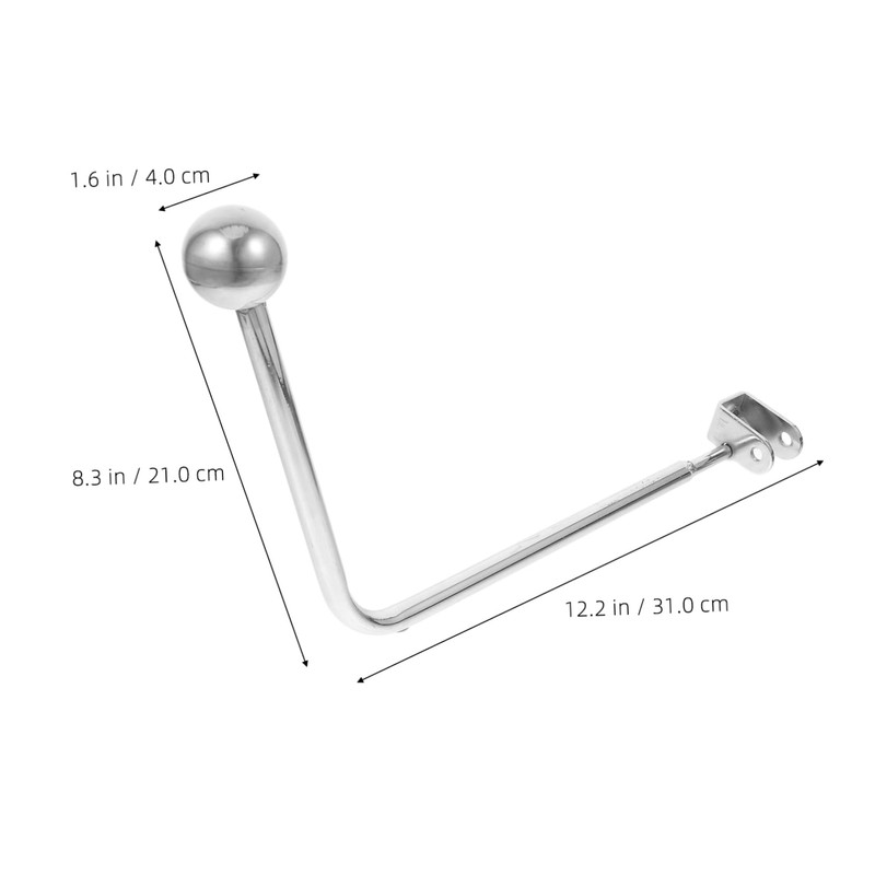 COLLBATH Hydraulic Salon Chair Reclining Handle Ergonomic Lift Mechanism for