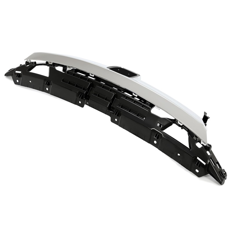 HECASA Front Grille Compatible with 2021-2022 Honda Accord Grill Chrome