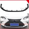 ZTT Front Lip Splitter Gloss Black Painted For Lexus ES300h