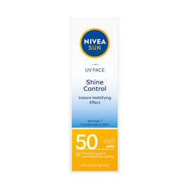 Nivea Sun UV Sunscreen Face Shine Control Cream for Mat Look SPF50, 50ml
