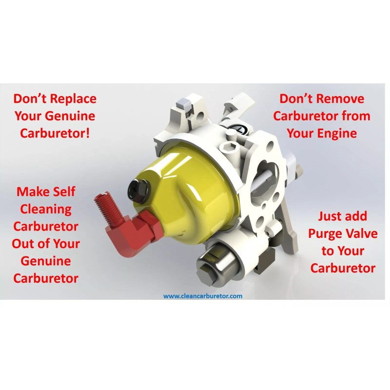 CleanCarburetor DON'T REPLACE GENUINE CARBURETOR FOR ALL GENERAC PRESSURE WASHER