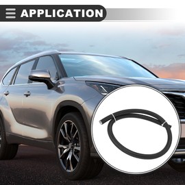 Motoforti Universal Car Fuel Gas Line Hose, AN10 5/8" 1 Meter, Nylon Stainless Steel, Black, 1 Pc