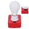 Portable E27 Lamp Bulb with Battery Adapter LED Working Light