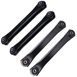 Detroit Axle - Front 4pc Control Arms for 2000 2001 2002 Dodge Ram 2500 3500, 4 Lower & Upper Control Arms Suspension Kit Replacement