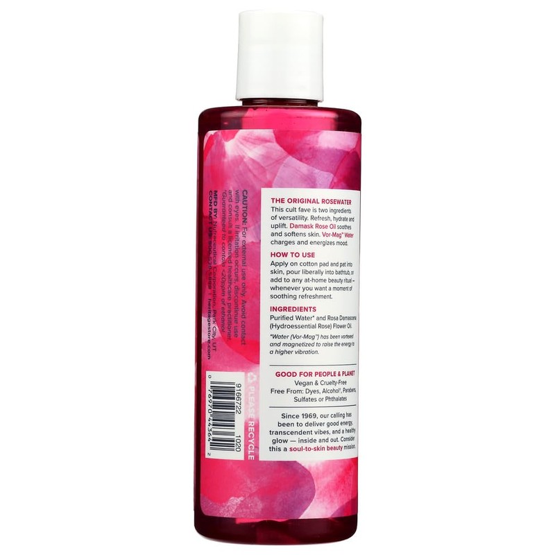 Heritage Products Rose Petals Rosewater , 8 Fl Oz