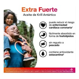 Aceite De Krill Omega 3 Mega Red 500mg 90 Cápsulas Suplemento Nutricional                                                                             