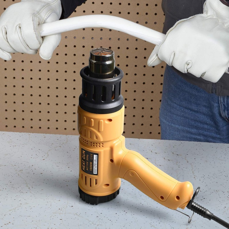 SEEKONE Heat Gun 1800W 122℉-1202℉（50℃- 650℃）Fast Heating Heavy Duty Hot