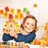Whaline 1000Pcs Fall Stickers Rolls for Kids Thanksgiving Rubber Duck