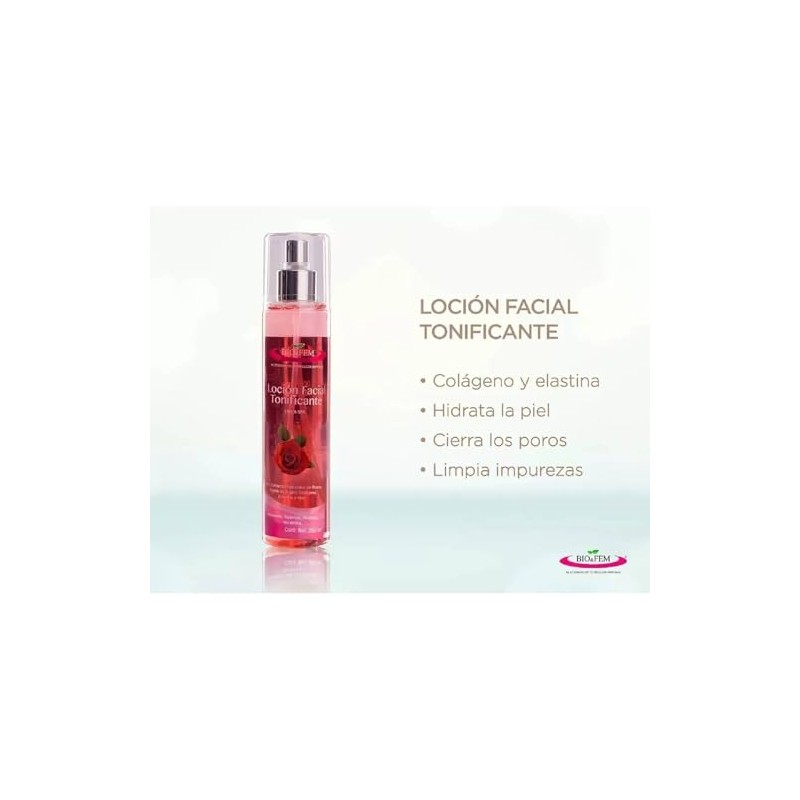 Loción Facial Tonificante 250 ml Biofem