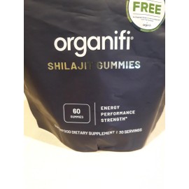 Organifi Shilajit Gummies – Energy & Hormone Support – 60 Count
