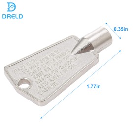 216702900 Freezer Door Keys, Replaces AP4301346 AP4071414 PS2061565 AP2113733 06599905 08037402 12849 PS1991481, Compatible with Frigidaire, Kenmore, GE (Pack of 2)