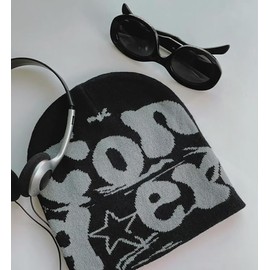 HAILTH Women's Beanies Y2K Knitted Hat Women Hats MEA Culpa Beanie Wireless Winter Knit Men Hat Warm Spider Cap Casual Outdoor