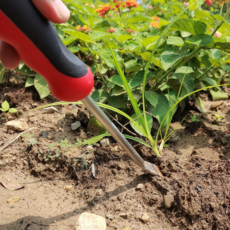 KLDOLLAR Weed Puller Tool, Dandelion Weeder Puller Tool with Soft