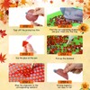 Copkim 30 Pcs Fall Refrigerator Diamond Art Maple Leaves Magnets
