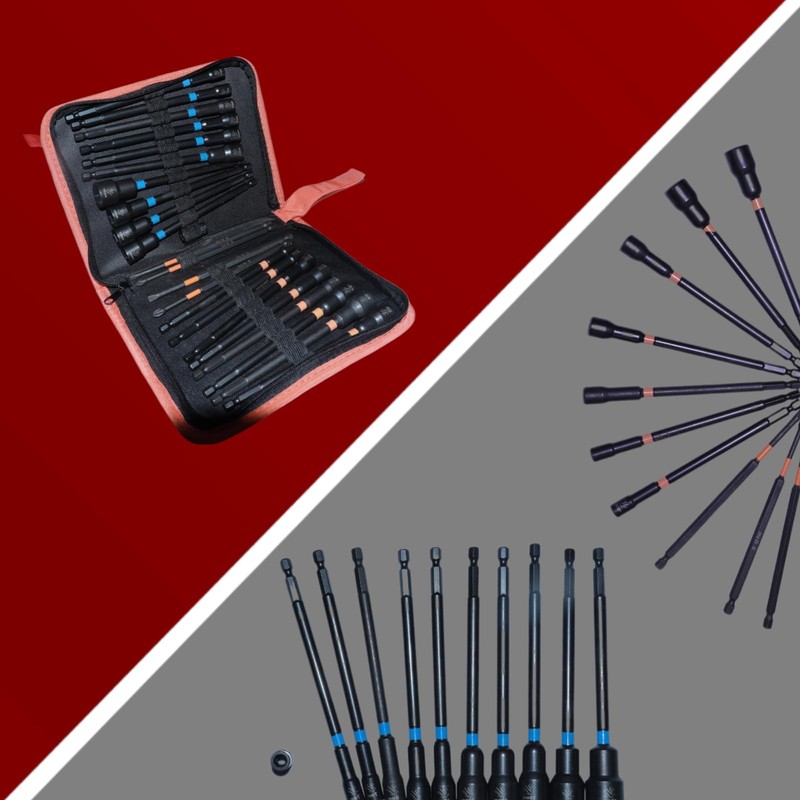 23 PCS Magnetic Nut Driver Set SAE & Metric, 6