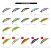 Major Craft Minnow Eden Lure, EDN-60H, Heavy Sinking Type, 2.4