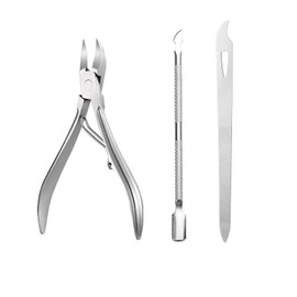 Burmirox Professional Nail Clippers Cuticle Nail Clippers Stainless Steel Nail Clippers for Thick Nails with Mushroom Ingrown Nails