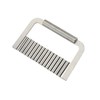Potato Crinkle Chip Cutter Stainless Steel Wavy Chip Cutter Kitchen Cutting Tool