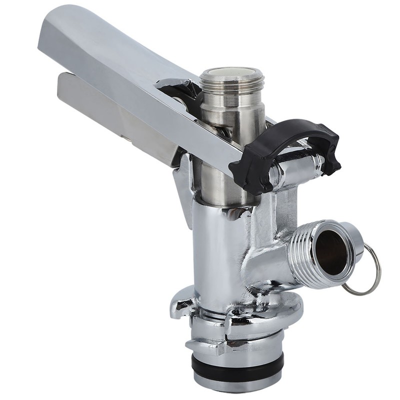 G5/8 U Type Stainless Steel Beer Keg Coupler Dispenser Accessory