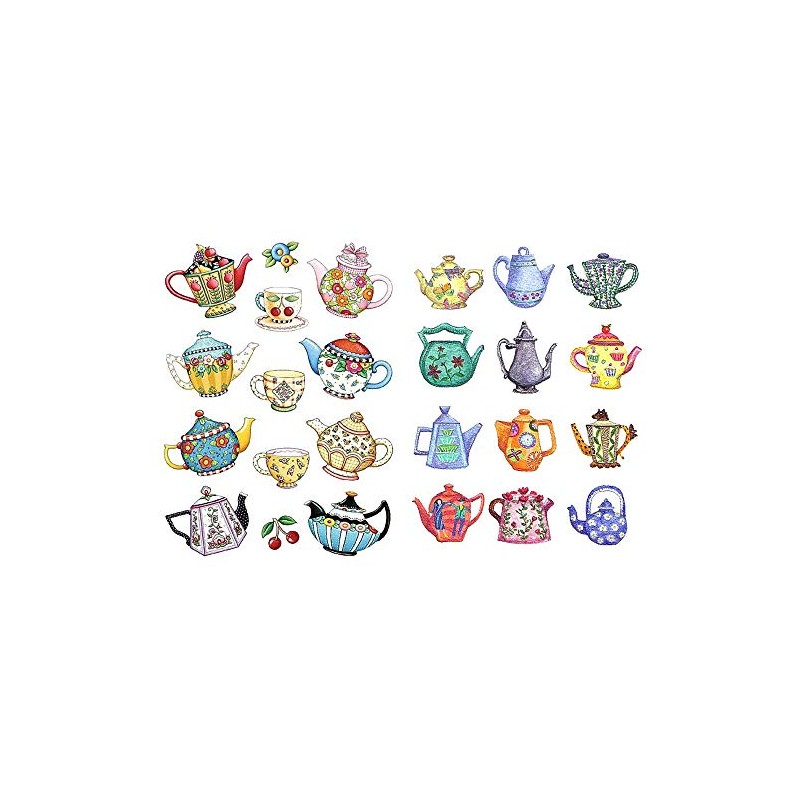 Seasonstorm Cute Teapot Kawaii Aesthetic Pastel Art Agenda Journal Planner