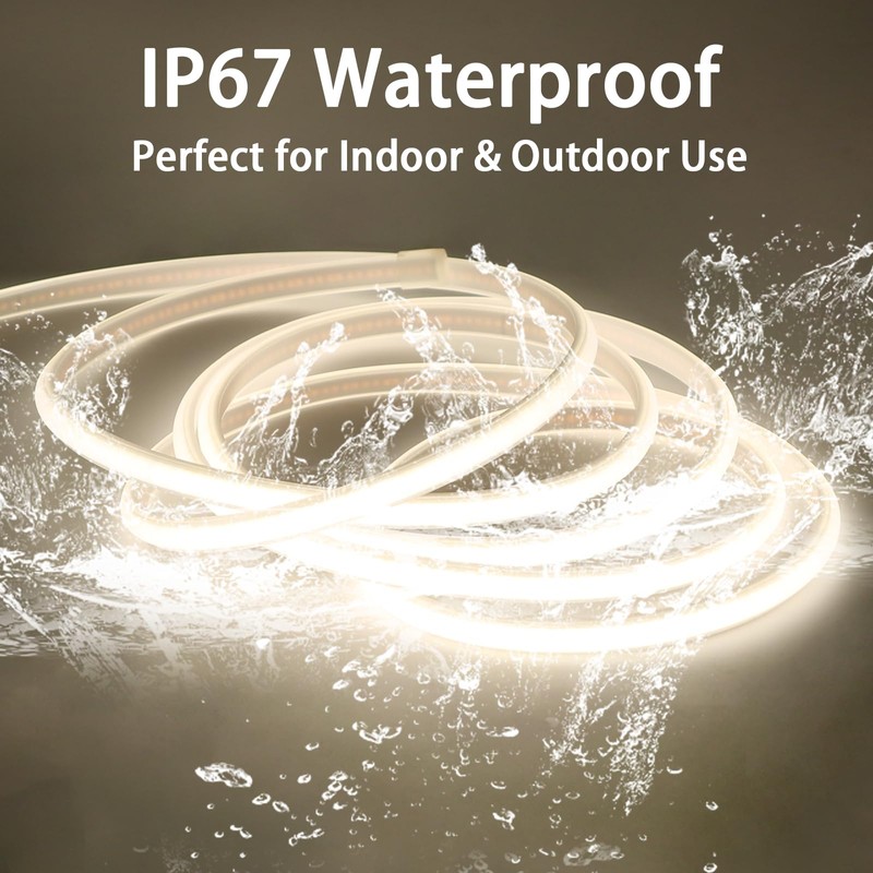 pcningled AC 110V LED Strip Lights IP65 Waterproof LED Strip