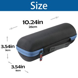 Khanka Hard Travel Case Replacement for JBL FLIP5 Flip 5 / Flip 6 Waterproof Portable Bluetooth Speaker (Blue) Visit The kh