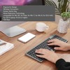 Wireless Keyboard BT3.0 102 Keys Ergonomic Scissor Switch Rechargeable Office