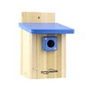 Kettle Moraine Cedar Nest Box with Recycled Roof for Wrens