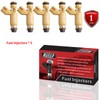 MACAX Set of 5 Fuel Injectors 86994506 FJ1118 Replacement Compatible