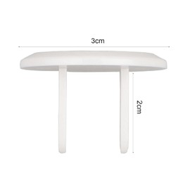 12 Pcs Clear Plastic Outlet Covers, Shock Prevention Child Safe Easy Install Electrical Protector Safety Improved Baby Outlet Plug Covers (Transparent) Bathroom Safety Electrical Safety Baby Products