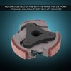 Qiilu Motorcycle Clutch Pad with 3 Springs for 2 Stroke