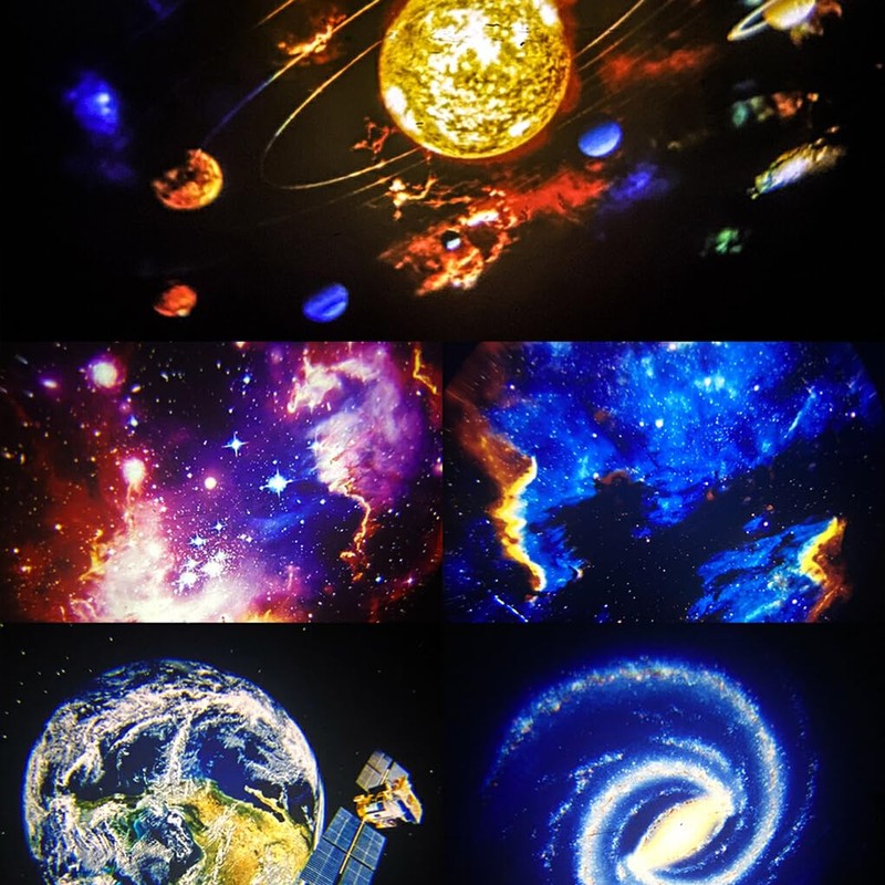 AIXXCUVQ Adjustable Star Projector for Bedroom Relaxing Night Lights Bedroom