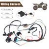 DEBBD Loom Cable Harness Solenoid CDI Quad Dirt Bike ATV