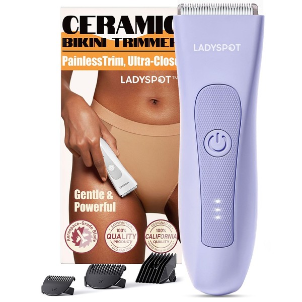 Bikini Trimmer for Women, Pubic Hair Trimmer Shaver for Women