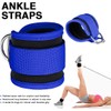Ankle Strap Ankle Resistance Band Wrist Cuff Padded Strap Adjustable