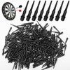 Samamoca Pack of 250 Soft Dart Tips, Plastic Tips for