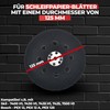 RIKAMA® Sanding Disc, Diameter 125 mm, Velcro, Suitable for Bosch/Skil,