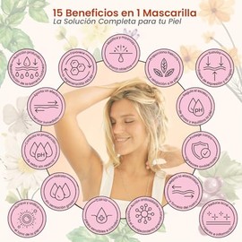 Biomix Bio Colageno Mascarilla Facial 15 en 1 Nocturna Tipo Hidrogel, 5 Piezas, con Celulas Madre Vegetales, Colageno y Ceramidas, Hidrata y Aporta...