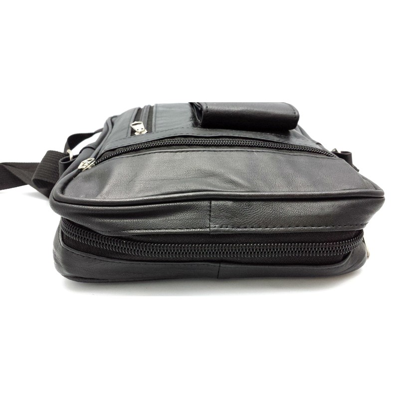 ODS:UK® Mens/Ladies Real Leather Travel Shoulder Man Bag Cross Body
