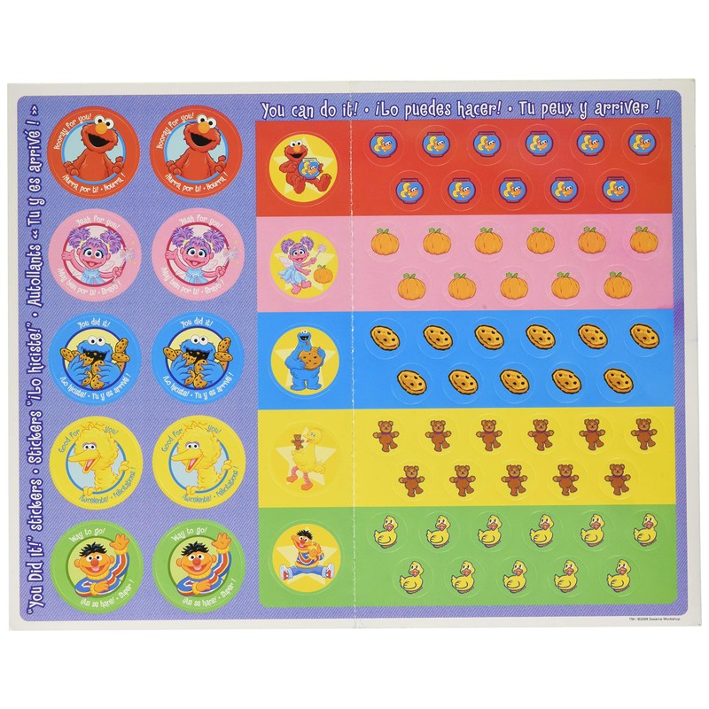 Ginsey Sesame Street Potty Training Rewards Kit, Promote Good Potty