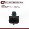 X AUTOHAUX Manifold Absolute Pressure MAP Sensor for Nissan Qashqai