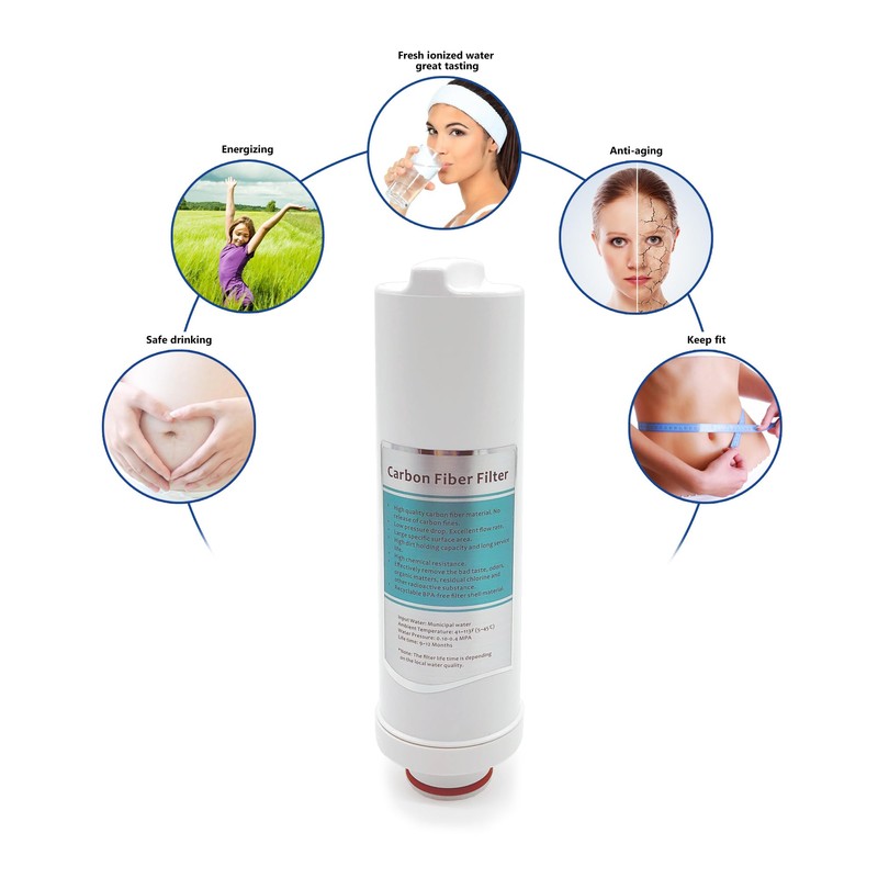 Replacement Internal Active Carbon Filter for PH3~11 Alkaline Water Ionizer