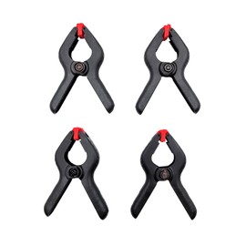 Heavy Duty Spring Clamps – Pack of 4 – Hinged Jaws - High Gripping Power