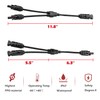 Y-Junction Parallel Connector Plug Solar PV Cable Solar Panel Cable