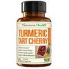 Turmeric Supplement with 10:1 Tart Cherry Extract, Turmeric Curcumin with