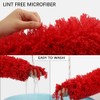 DELUX Microfiber Feather Duster Extendable Cobweb Duster with 100 inches